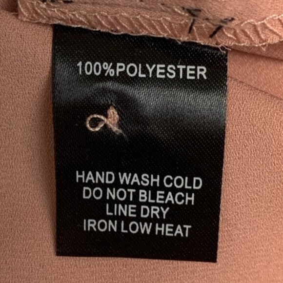 NWT Lulus High Neck Draped Blouse - Picture 8 of 8